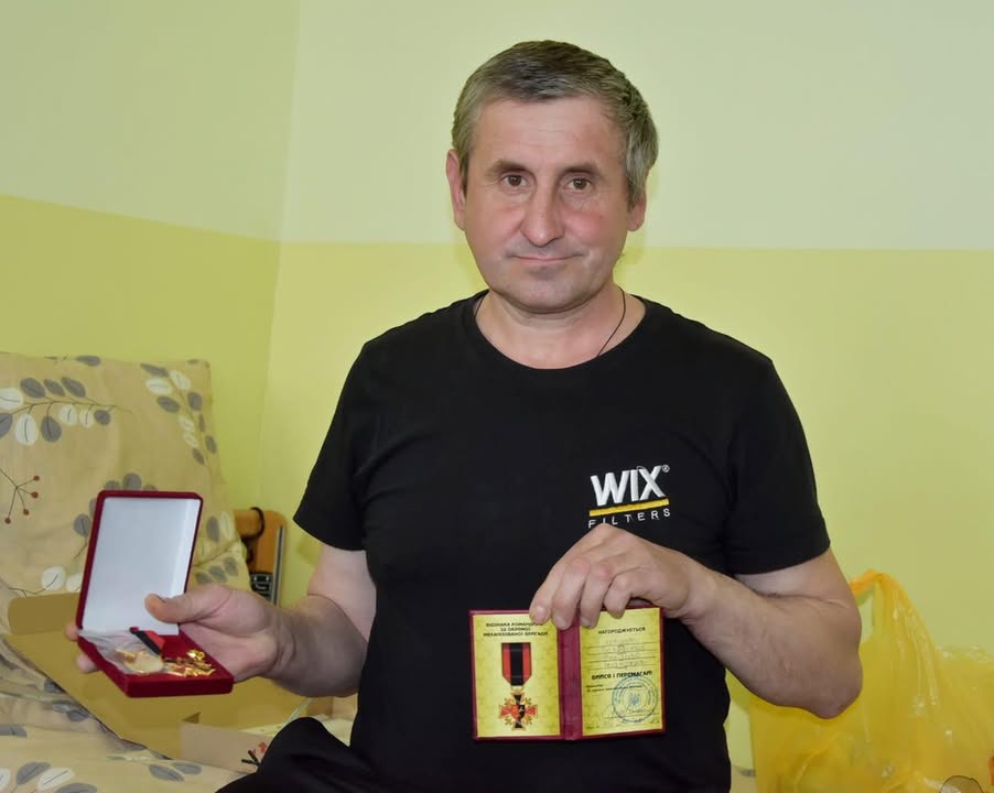 Захисник із Нехаївки отримав почесні нагороди