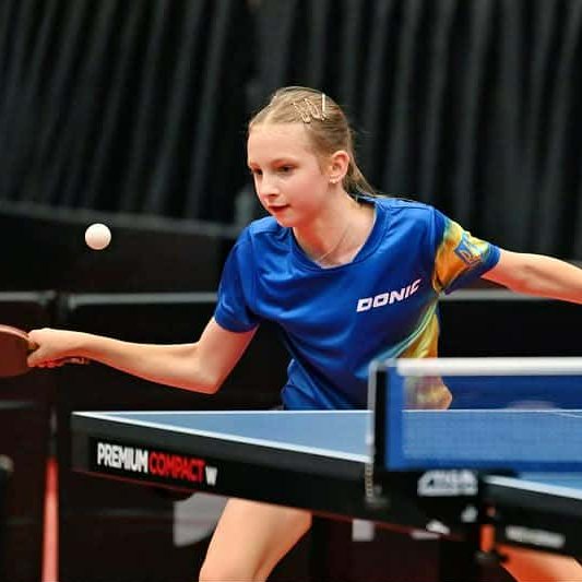 Юна спортсменка з Коропа виступила на Чемпіонаті Європи з настільного тенісу