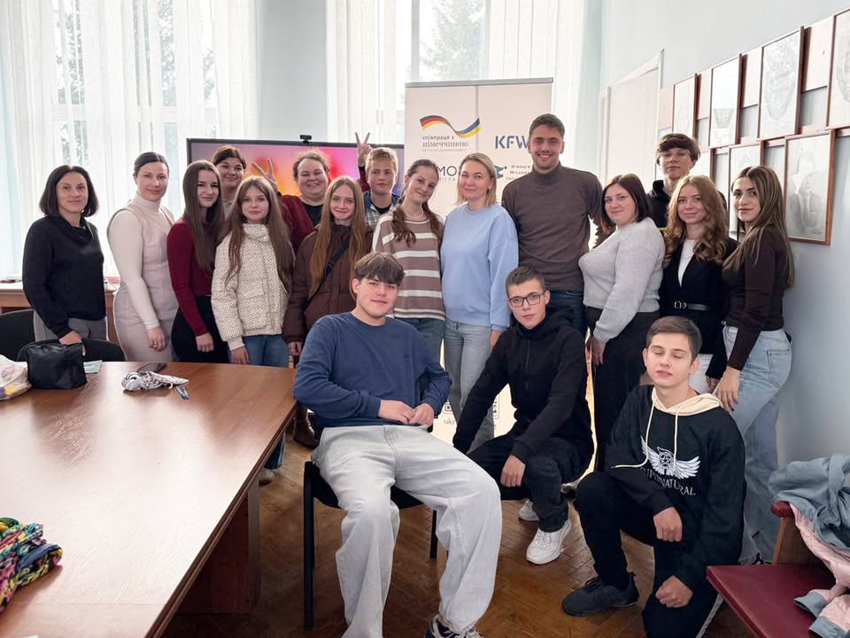 У Коропській громаді провели тренінг із командної роботи та комунікації для молоді