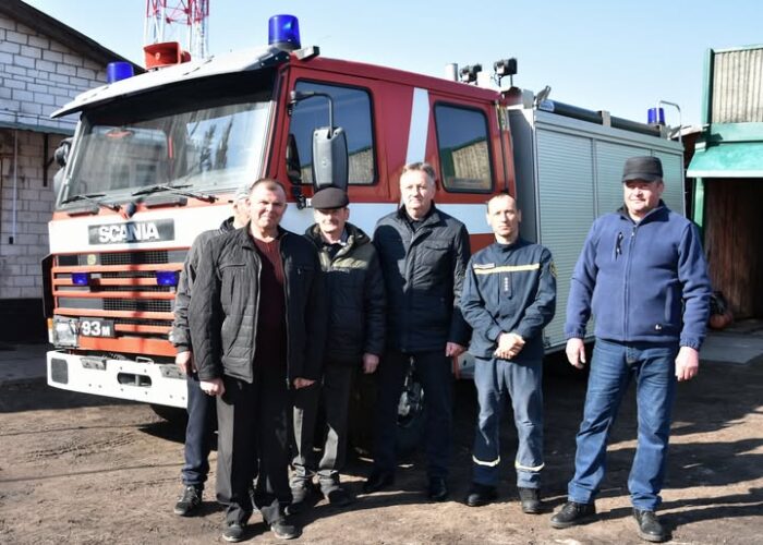 Коропська громада отримала пожежний автомобіль Scania